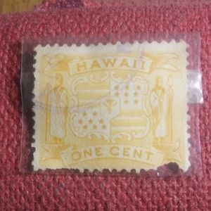 An old Hawaiian stamp